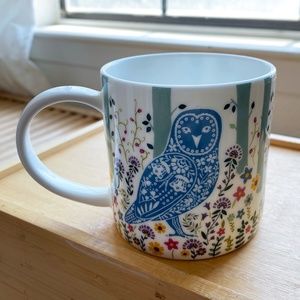 Ulster Weavers Woodland Owl Straight Sided Bone China Mug - 10oz